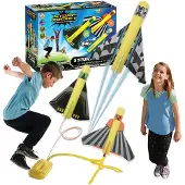 Invento lanceerspeelgoed Stomp Rocket Stunt Planes geel