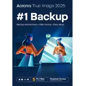 Acronis True Image 2025 | 1 PC of Mac | Eenmalige aanschaf