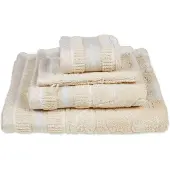 Pip studio Douchelaken Jasmin Jacquard Sand (Set van 3)