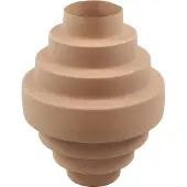 Countryfield Vaas Rana metaal L25B25H32,5CM roze