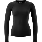 Gonso - Women's Essential U Shirt Longsleeve - Fietsonderhemd 52, zwart