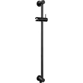 Brauer Black Carving complete inbouw regendouche set 42 met 30cm douchekop, plafondarm, staafhanddouche en glijstang mat zwart