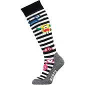 Barts Ski Sock Monsters Kids (zwart) Zwart 23-26