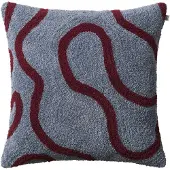 Chhatwal & Jonsson Swati kussenhoes 50x50 cm Dusty blue-ruby