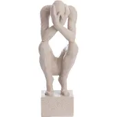 Light & Living Ornament 19x16x47 cm LOVINAC taupe (Taupe, 19x16x47cm)