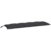 vidaXL Tuinbankkussens 2 st 150x50x7 cm oxford stof zwart