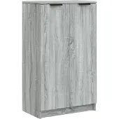 vidaXL Schoenenkast 59x35x100 cm bewerkt hout grijs sonoma eikenkleur