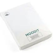 MOODIT Matrasbeschermer Noa Wit-140 x 200 cm