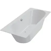 Xenz Ligbad Beterbad Madeira 170x75 cm Inclusief Badpoten Mat Wit