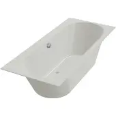 Xenz Ligbad beterbad madeira 160x75 cm inclusief badpoten pergamon
