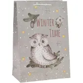Knus Geschenktas winter 24cm, 24st.