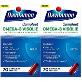 Davitamon 2x Compleet Omega-3 Visolie 70 Capsules
