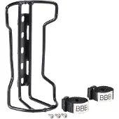 BBB Cycling StackRack Bagagehouder - Montage op Voorvork - Lichtgewicht Bikepacking Bagagerek - Zwart - BBC-81