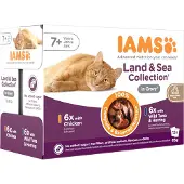 IAMS Delights Senior Cat Natvoer