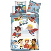 Molecule Super Heroes Dekbedovertrek - 140 x 200 cm