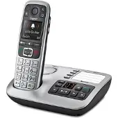 Gigaset E 560 A telefoon DECT-telefoon Zwart, Zilver NIET VOOR NEDERLANDSE MARKT!!