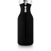 Eva Solo Fridge karaf 1 liter glas zwart 3-delig