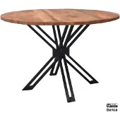 MD Interior Susy ronde eetkamertafel mangohout 130cm