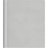 vidaXL Balkonscherm 120x400 cm 100% oxford polyester lichtgrijs
