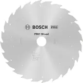 Bosch Cirkelzaagblad St Wood 254X30X2.2/1.6X24T - 2608837733