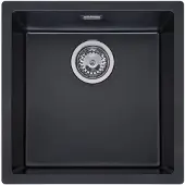 Reginox Texel 40x40 (L) Pure Black spoelbak 40x40 Pure Black R34651