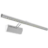 Toolight Wandlamp, Azuurblauwe Led Boven Een Spiegel 7w 55cm APP365-1W Chrome