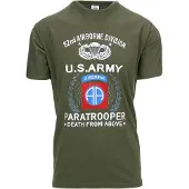Fostex T-shirt U.S. Army Paratrooper 82ND Groen XXL