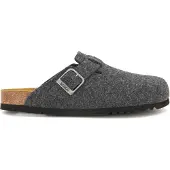 Scholl Klomp Men Olivier New Felt Mens Anthracite-Schoenmaat 46