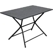 Vita Tuintafel globe 110x70 grafiet