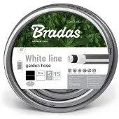 Bradas Tuinslang White Line – 19 mm (3/4") – 20 m – 5-laags, Anti-knik, UV-bestendig