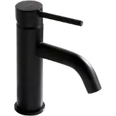 REA Wastafelkraan Lungo Black Low