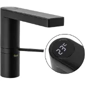 REA Wastafelkraan Amar Lcd Black Low