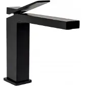REA Duet - Wastafelkraan/ Mengkraan - Opbouw - Laag Model Mat Zwart