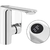 REA Mils Lcd Chrom Low - Wastafelkraan - Chroom