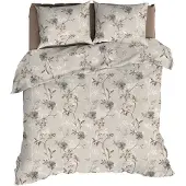 Romanette Dekbedovertrek Richelle Beige Flanel-260 x 200 / 220 cm | Extra Breed