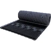 FDM BLACK Topmatras 100x200 cm - Koudschuim Topmatrassen Topper Eenpersoons - Hoogte 5 cm H3 - HR H30 - Masserend - Öko-Tex gecertificeerd - Afritsbaar hoes wasbaar - Antiallergisch en Ademende