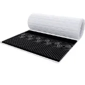 FDM NERO MAX Topmatras 90x200 cm - Hoogte 8 cm H3 - Koudschuim Topmatrassen Topper Topdekmatras - HR H30 - - Antiallergisch