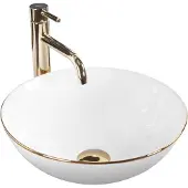 REA Opzetwastafel Stella Gold Edge