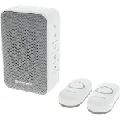 Honeywell RF3-serie 6 melodieen draadloze deurbel voor & achter Kit - DC313NFB