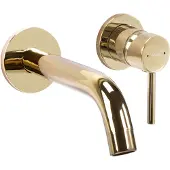 REA Inbouw Wastafelkraan Owen Gold + Box