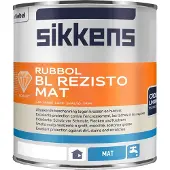 Sikkens Rubbol BL Rezisto Mat | Matte Lakverf Binnen 1 LTR - Kleur|1|2