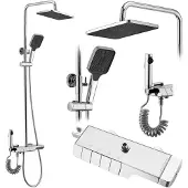 REA Rob Regendouche Grijs 115cm