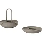 Zone Denmark Eierdop Singles Taupe (4-delig)
