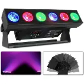 Beamz BBB612 accu LED BAR voor belichting van muren, plafonds, etc.