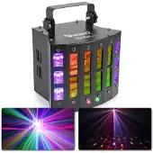 Beamz Magic2 - LED Derby, laser, blacklight en stroboscoop