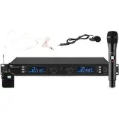 Power Dynamics PD632C draadloos microfoonsysteem UHF met hand en