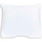 Silvana Support Satin Shoulder Contour kussensloop - Wit - 60x60/70