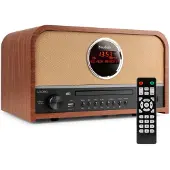 Audizio Salerno stereo DAB radio met CD speler, Bluetooth en mp3
