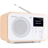 Audizio Milan draagbare DAB radio met Bluetooth, FM radio en accu -