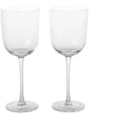 Ferm Living Witte Wijnglas Host Clear 300 ml (Set van 2)
